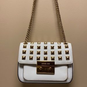 Authentic Michael Kors Studded Crossbody